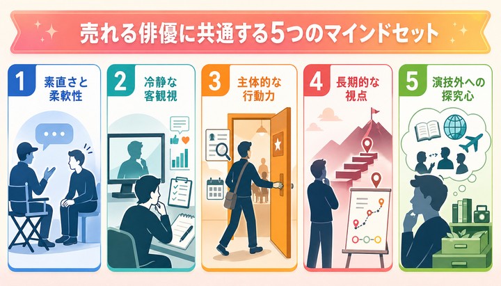 売れる俳優 売れない俳優 違い