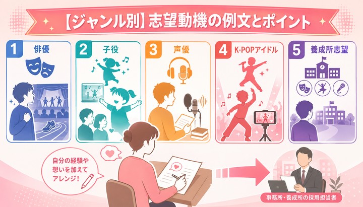オーディション 志望動機