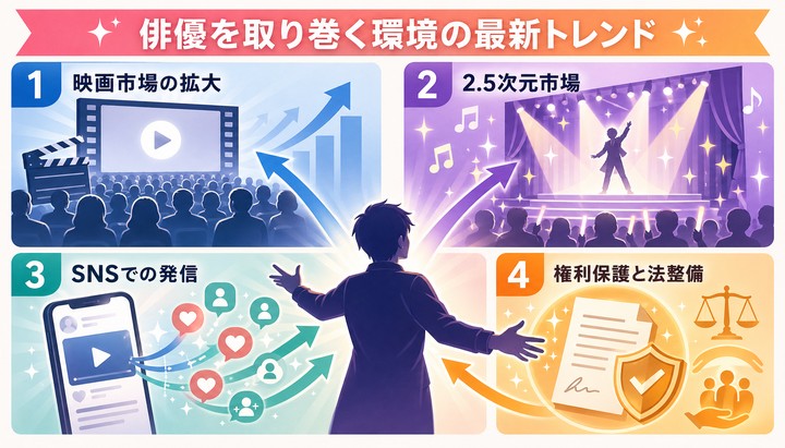売れる俳優 売れない俳優 違い
