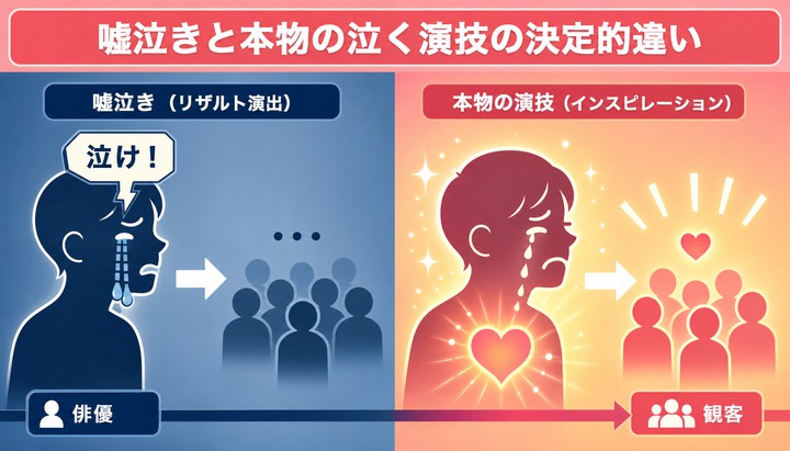 泣く演技 コツ