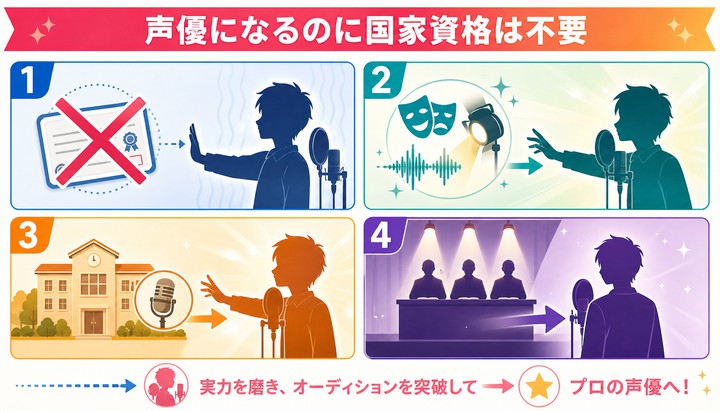 声優 になるには