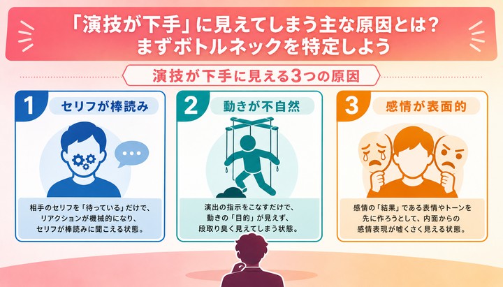 演技力 向上 方法