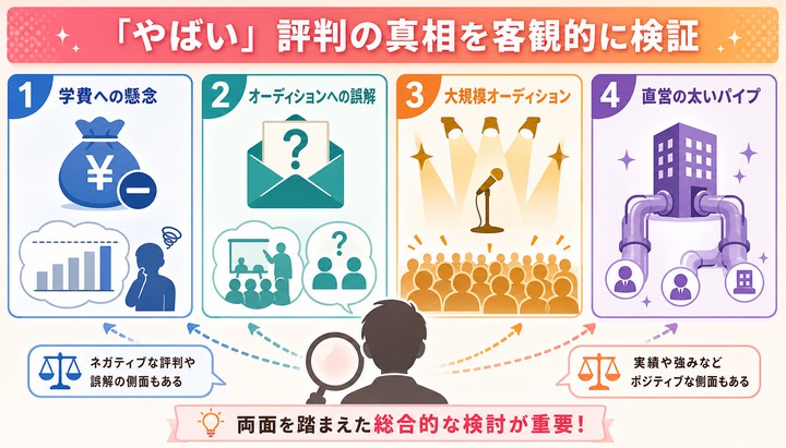 ワタナベエンターテイメントアカデミー 評判