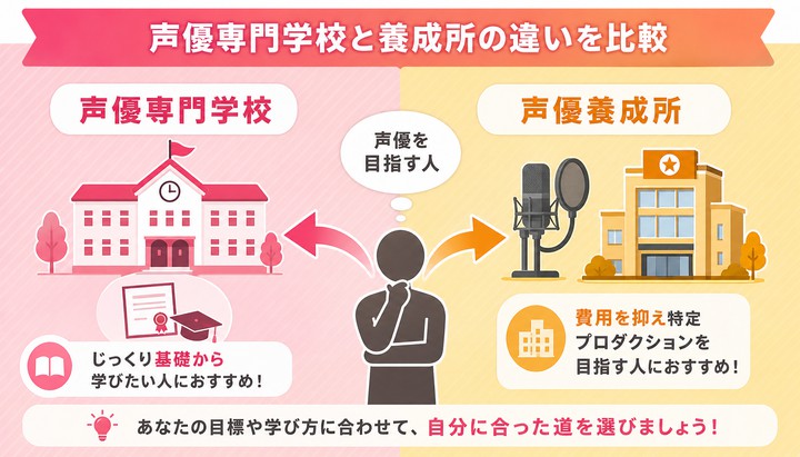 声優 になるには