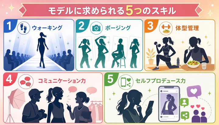 モデル になるには