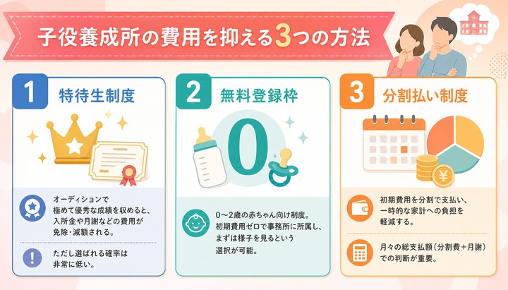 子役 費用