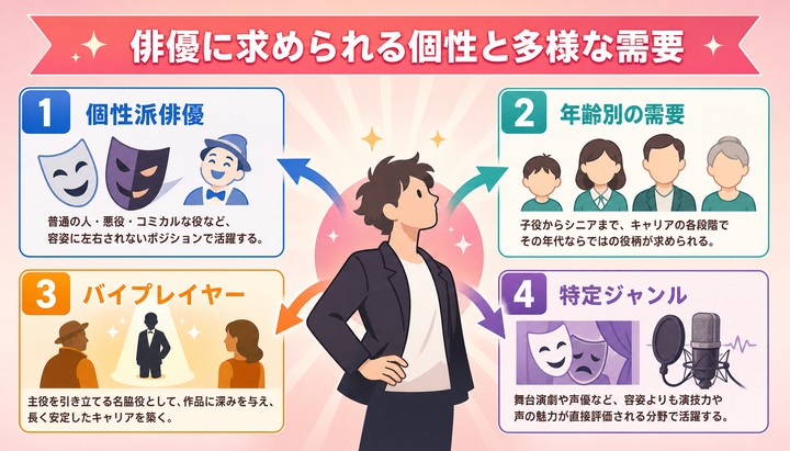 ピラー名：俳優・役者になるには