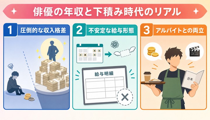 ピラー名：俳優・役者になるには