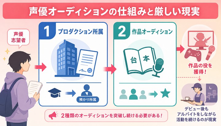 声優 になるには