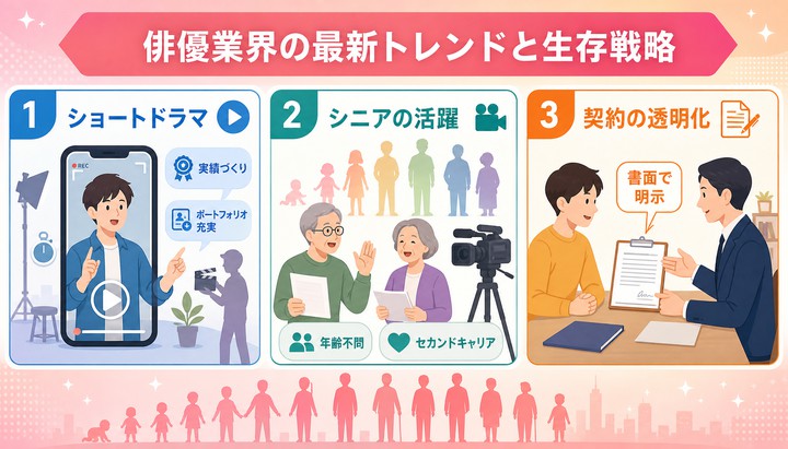 ピラー名：俳優・役者になるには