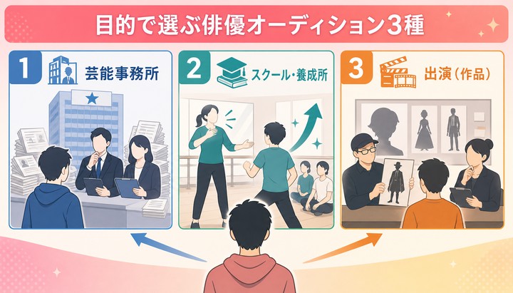 俳優オーディション 審査内容
