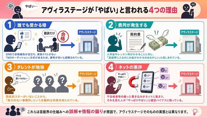 アヴィラステージ やばい