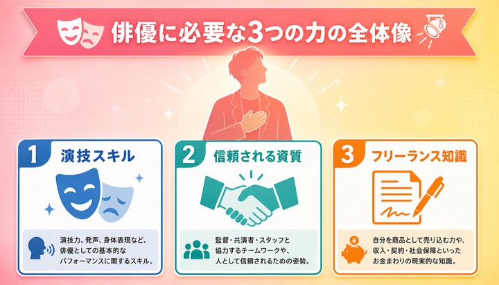 俳優 必要なこと