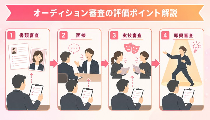 俳優オーディション 審査内容