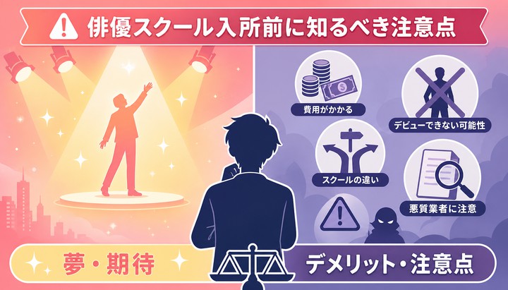 俳優スクール 意味ない