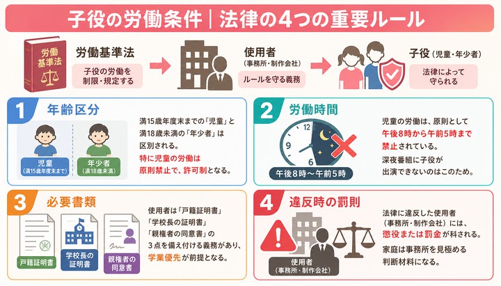 子役 条件