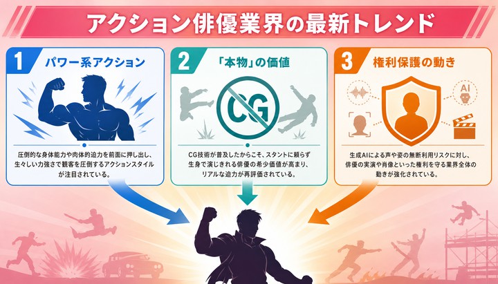 アクション俳優 になるには