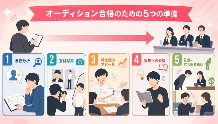 俳優オーディション 倍率