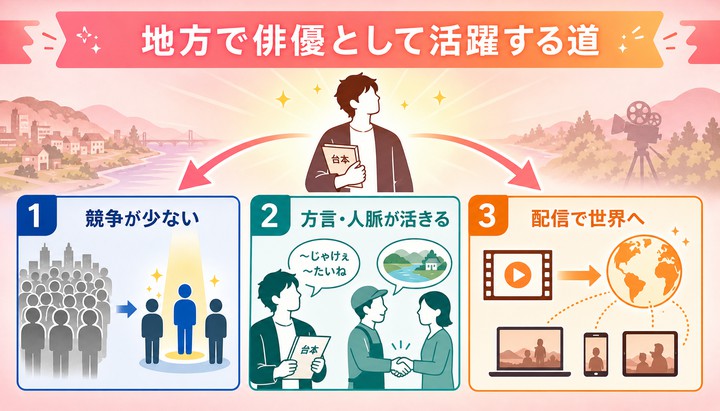 地方在住 俳優
