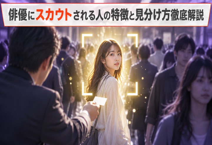 俳優にスカウトされる人の特徴とは？確率・場所・見分け方を徹底解説