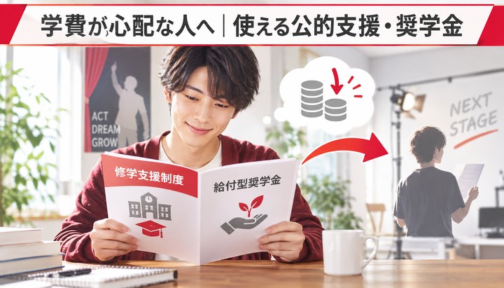 学費が心配な人へ｜使える公的支援・奨学金