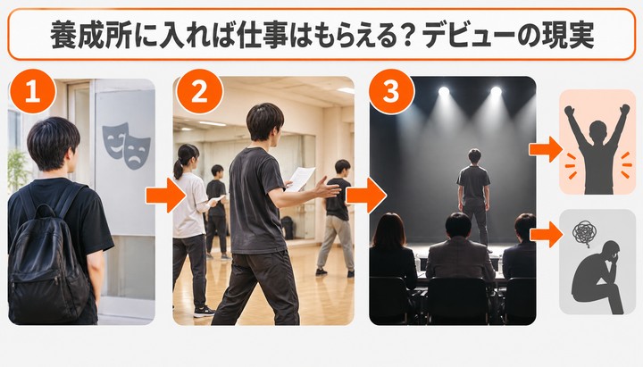俳優スクール 失敗