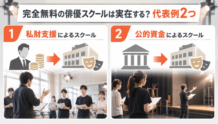 俳優スクール 無料