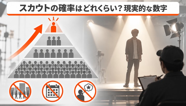 スカウトの確率はどれくらい？現実的な数字