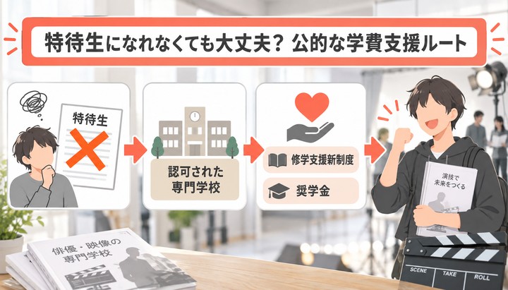 特待生になれなくても大丈夫？公的な学費支援ルート