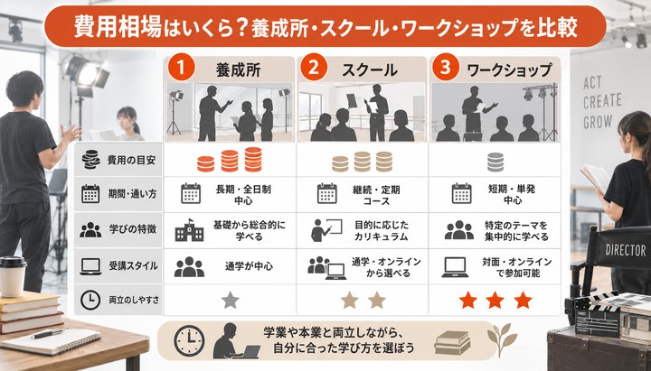 監督ワークショップ 選び方