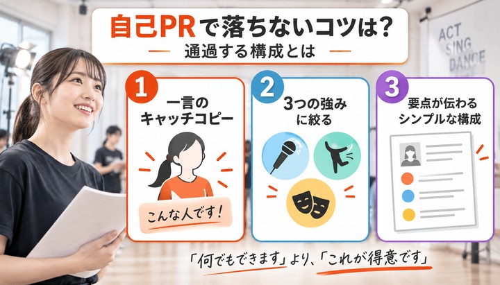 自己PRで落ちないコツは？通過する構成とは