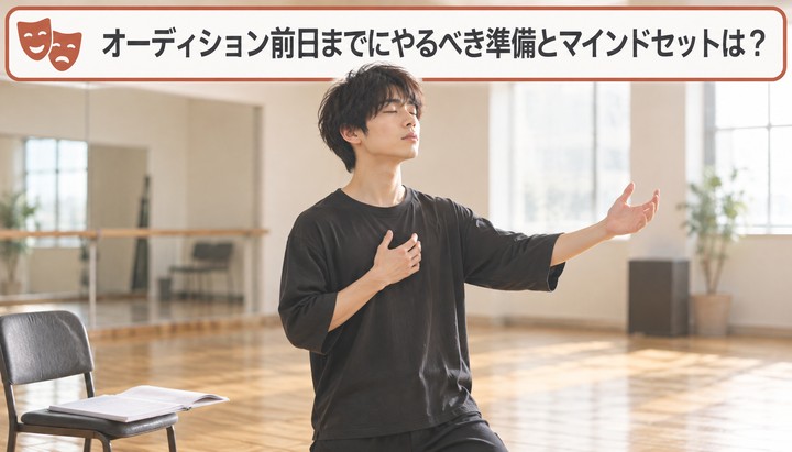 オーディション前日までにやるべき準備とマインドセットは？