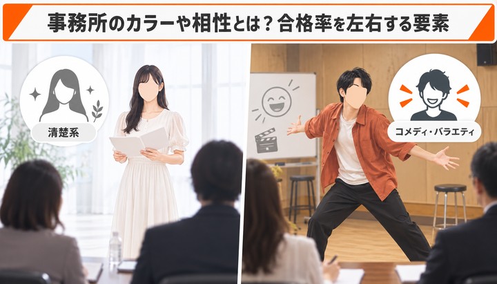 事務所のカラーや相性とは？合格率を左右する要素