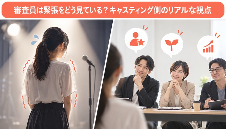 審査員は緊張をどう見ている？キャスティング側のリアルな視点